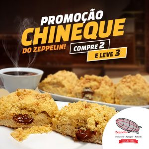 Promoção de Chineque da Mercearia Zeppelin